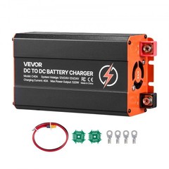 DC to DC Battery Charger, 520W, 40A Alternator Charger, Fast DC-DC Charging for
