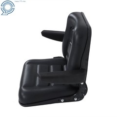Universal Tractor Seat W/ Armrests Replacement For Excavator Backhoe Skid Loader