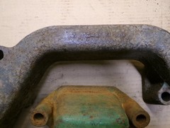 John Deere 720 730 LP propane manifold F13040R F3041R Some pits.