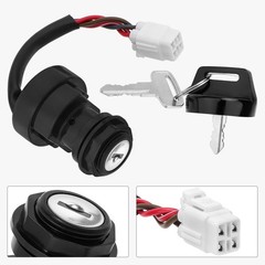 Ignition Key Switch for Yamaha Grizzly 400 2007-2008 Kodiak 400 450 Wolverine…