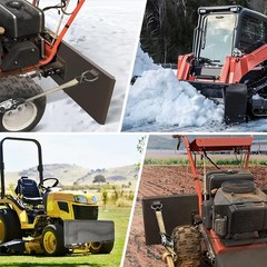 Easy Install 1/2″ Thick Mount Plate for Skid Steer
