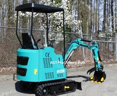 AGT 1 TON MINI EXCAVATOR WITH PILOT SYSTEM, 13.5HP RATO ENGINE
