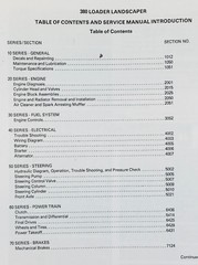 Case 380Ck 380Ll Loader Landscaper Tractor Backhoe Service Repair Manual Shop