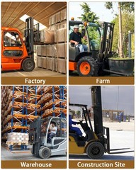 One Pair Pallet Fork Extenders Slip-On Heavy Duty Steel Forklift Fork Extensions