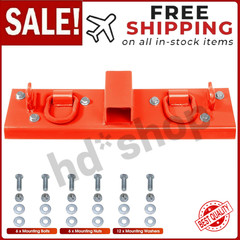 Tractor Grab Hooks Compatible with Kubota Compact Tractor Bucket Hooks Orange