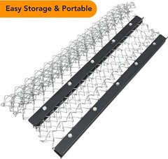 Drag Harrow ATV Lawn Rake 4 x 3 ft / 6 × 5 ft Chain Field Drag US Stock