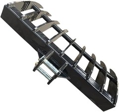 800mm Rake Attachments 9-tooth For Mini Excavator Small Digger Attachments