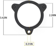 Intake Air Cleaner Filter Gasket for XL Sportster 883 Softail Dyna To Model: C