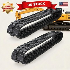 180x60x35 Excavator Rubber Tracks, Heavy Duty Replacement Tear-Resistant pack 2