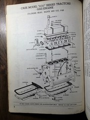 Case 630 Series Gasoline & Diesel Tractor Parts Catalog Manual RI B404 9/64