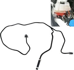 Radiator Reservoir Coolant Hose compatible with Ford Focus Black