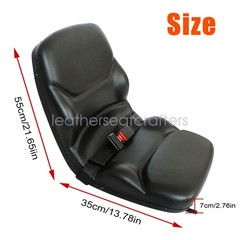 1PC For Case Forklift Seat 584D 584E 584G 585D 585E 585G 586C With Safty Belt