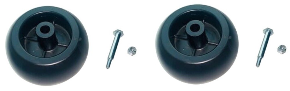 2(Two) Deck Wheels W/ Bolt & Nut 174873 133957 Fits MTD Troy-Bilt Murray Huskee