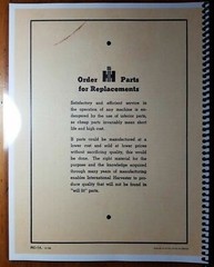 IH International Danco McCormick C-3 Rotary Cutter Mower Parts Catalog Manual 64