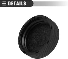 Radiator Coolant Reservoir Overflow Tank Cap, for 350Z 2003-2008, Plastic, Black