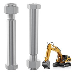 0.98in Replaceable Mini Excavator Pins – High-Strength Manganese Steel 2 Pack