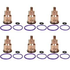6X Injector Sleeve Cup Kit for Volvo Mack Truck D11 D12 D13 D16 Engine 21351717