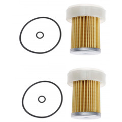 2 Packs Fuel Filter w/ O-Rings 6A320-59930 for Kubota RTV900 RTV-X900 RTVX1100CW