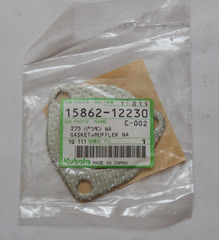 Kubota Exhaust Manifold 15862-12314 w/ 2 Gaskets ~ Genuine OEM Made in JAPAN