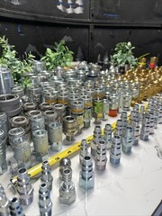 260 QTY! MASSIVE MIX LOT- Parker Swagelok Dixon Quick Disconnect Brass Stainless