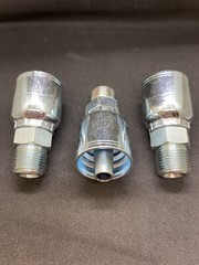 MP-06-06 (25) Crimp Fittings (Bite to wire style) 3/8″ Hose x 3/8″ NPTF Male