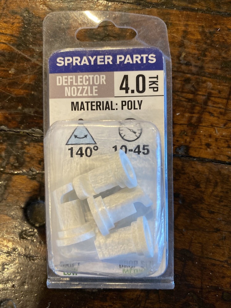 4.0 Tkp Deflector Nozzle White Valley Industries Df4.0-csk 140 Degree 10-45 Psi
