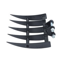 Rake Attachment For Mini Excavator 1 To 1.5Ton Digger w/Pins*2