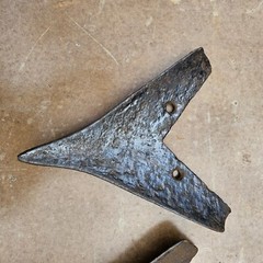 3 Vintage Tractor Plow Tooth Antique Farm Implement Art Farmhouse ( SYRACUSE )