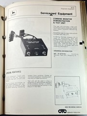 John Deere Service Gard Catalog OTC Dealer Binder Tools Equipment 1979 1980
