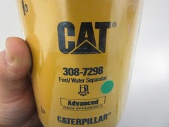 CAT Caterpillar NEW OEM Fuel Water Separator 308-7298 C4.4 C6.6 0810