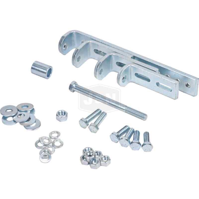 Universal Mounting Kit – 4 Cast Steel Brackets, Bolt Spacer & Hardware
