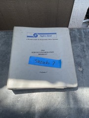 Hydro-Gear Service Imformation Booklet Repair Manual 1994