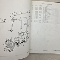 Mf 230 Tractor Parts Book Manual Massey Ferguson Genuine Factory Catalog Numbers