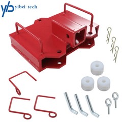 For Dual Pallet Fork 2” Forklift Trailer Hitch Receiver Tow Hitch Attachments