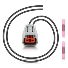 Fuel Shut Off Solenoid Connector Plug for Kubota V2003 V2203 V2403 R420S R520S