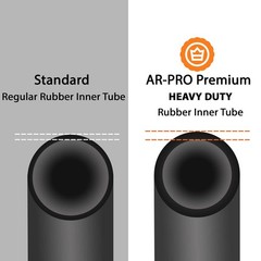 2 Pack 3.00/3.50-8 Replacement Inner Tubes with TR4 Valve 3.00/3.50-8(TR-4)