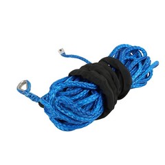 For UTV ATV w/Sheath 5/16″x50′ 12000LBS Synthetic Winch Rope Line Recovery Cable
