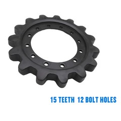 Drive Sprocket for CAT 239D 249D 259D Compact Track Loader 15 Teeth 12 Holes