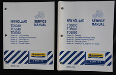 2009-2019 New Holland TD5030 TD5040 TD5050 Tractor Service Repair Manual Set
