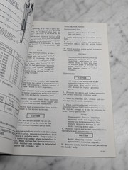 MACK TRUCKS APE6 TYPE DIESEL ENGINE FUEL SYSTEM MANUAL SECTION 6-285 1985