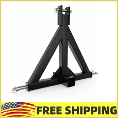 3 Point Trailer Hitch w/2″Receiver,3 Pt Tractor Quick Hitch Drawbar Adapter Cat1
