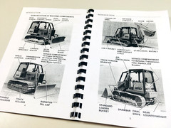 Case 850D 855D Crawler Dozer Loader Service Operators Owners Manual Repair Shop