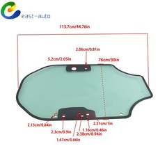 345-6230 3456230 Cab Door Glass For Caterpillar 226D 242D 257D 272D CA3456230