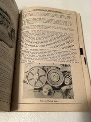 War Department Technical TM 5 – 1100 1943 Roller Road Gasoline Engine Driven