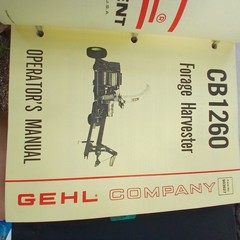 GEHL AGRICULTURE SERVICE OWNERS MANUAL BINDER OF Over 30 MIXED MANUALS
