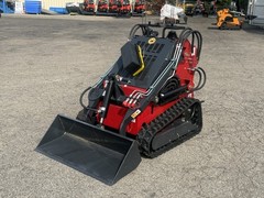 NEWEST 2026 RED ATS-T460 23hp 3 Pump Mini Skid Steer – Free Shipping – IN STOCK