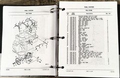 IH Dresser TD8G 125G Crawler Tractor Service Parts Manual Set 9501-Up Book D240T
