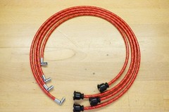 JI Case SC Cloth Covered Copper Spark Plug Wire Set For Use with Magneto