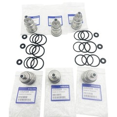 For Volvo D13 D11 D16 6PCS Fuel Injector Sleeve Cup Set 21515329 21401136