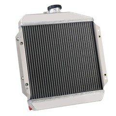 119621-44500 3-Row Full Aluminum Radiator for Yanmar 3TNE74 Diesel Silver
